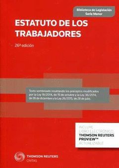 ESTATUTO DE LOS TRABAJADORES ( 2015 )  *** SERIE MENOR / CIVITAS ***