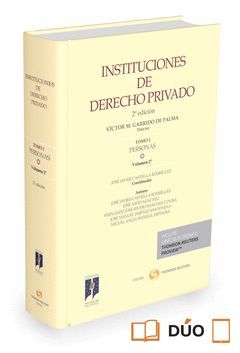 INSTITUCIONES DE DERECHO PRIVADO TOMO I PERSONAS VOL 2