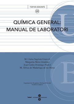 QUÍMICA GENERAL. MANUAL DE LABORATORI