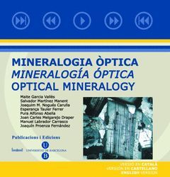 MINERALOGIA ÒPTICA = MINERALOGÍA ÓPTICA = OPTICAL MINERALOGY
