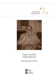 LLEGIR I ENTENDRE. ESTUDIS DISPERSOS