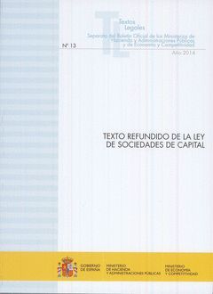 TEXTO REFUNDIDO DE LA LEY DE SOCIEDADES DE CAPITAL