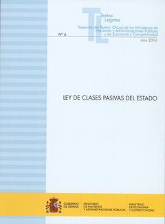 LEY DE CLASES PASIVAS DEL ESTADO