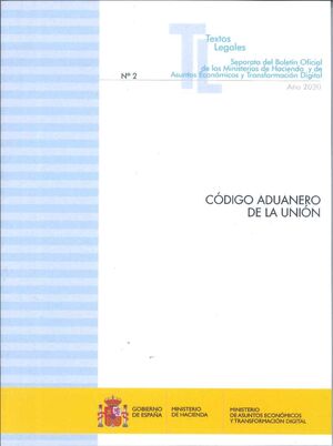 CODIGO ADUANERO DE LA UNION 2020.