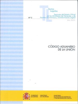 CODIGO ADUANERO DE LA UNION 2020.