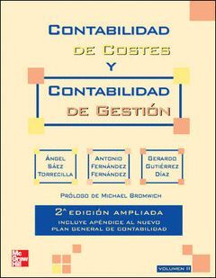 CONTABILIDAD DE COSTES Y CONTABILIDAD DE GESTIÓN II