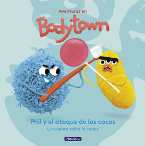 PHIL Y EL ATAQUE DE LOS COCOS.AVENTURAS EN BODY TOWN. BEASCOA-INF-RUST
