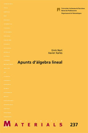 APUNTS D'ÀLGEBRA LINIAL