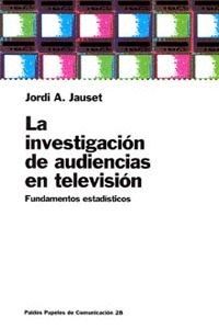 INVESTIGACION AUDIENCIAS EN TELEVISION.P