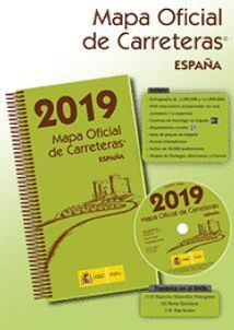 2019 MAPA OFICIAL DE CARRETERAS ESPAÑA.MINISTERIO FOMENTO-CAJA