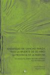 ANDANZAS DE SANCHO PANZA TRAS LA MUERTE DE SU AMO