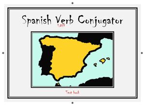 SPANISH 1859 VERB CONJUGATOR