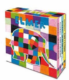 ESTUCHE ELMER «TODO CARTON».4 CUENTOS.BEASCOA