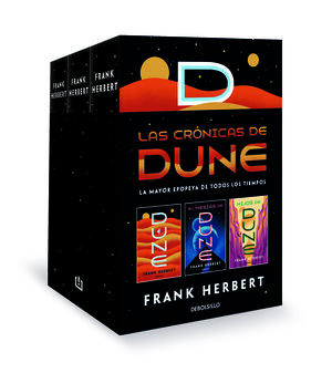LAS CRONICAS DE DUNE PACK ( DUNE  EL MESIAS DE DUNE  HIJOS DE DUNE)