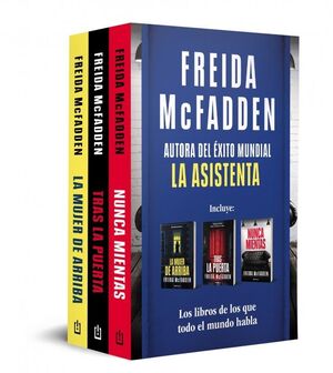PACK FREIDA MCFADDEN LA MUJER DE ARRIBA TRAS LA PUERTA NUNC