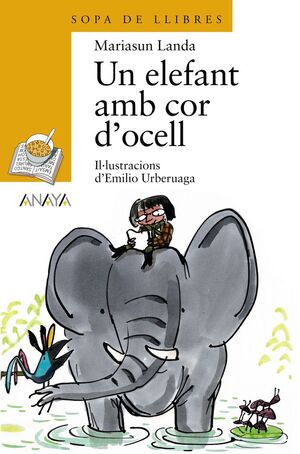 UN ELEFANT AMB COR D'OCELL