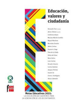 EDUCACIÓN, VALORES Y CIUDADANÍA: METAS EDUCATIVAS 2021