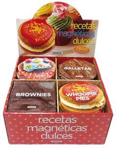 RECETAS MAGNÉTICAS DULCES.CAJA DE 32 EJEMPLARES