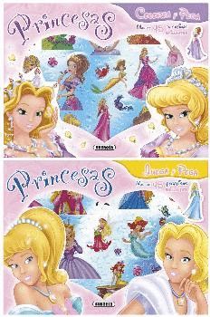 JUEGO Y ME DIVIERTO CON PRINCESAS (2 TÍTULOS)