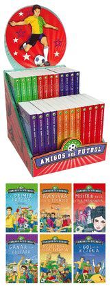 EXPOSITOR AMIGOS DE FÚTBOL (24 EJEMPLARES)