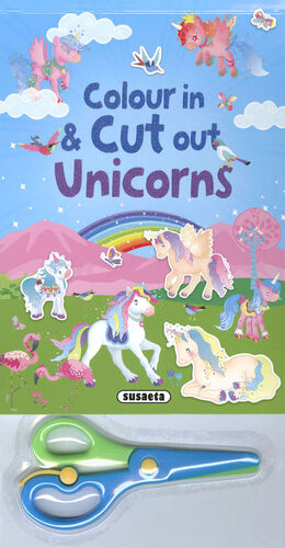 COLOUR IN & CUT OUT UNICORNS