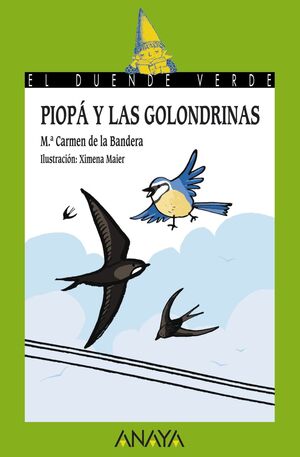 PIOPÁ Y LAS GOLONDRINAS-184.DUENDE VERDE-ANAYA-INF-RUST