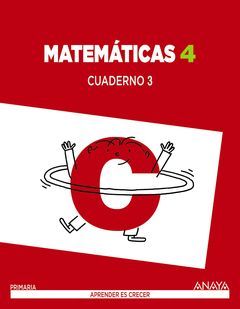 MATEMÁTICAS 4. CUADERNO 3.