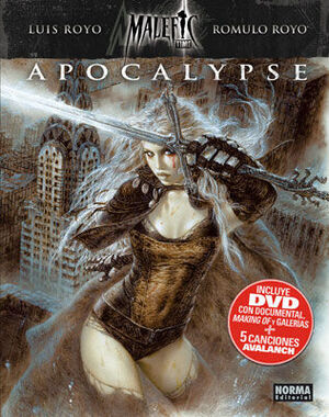 APOCALYPSE.MALEFIC TIME+DVD.NORMA-TDURA.COMIC