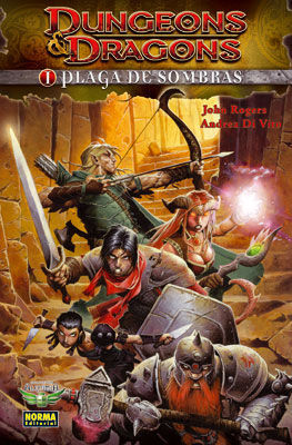 DUNGEONS AND DRAGONS 1: PLAGA DE SOMBRAS.NORMA-COMIC