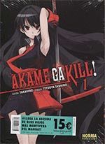 PACK DE INICIACIÓN AKAME GA KILL! 1+2