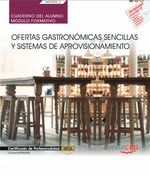 CUADERNO DEL ALUMNO OFERTAS GASTRONOMICAS SENCILLAS Y SISTEMAS DE APRO