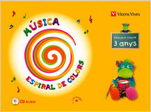 MÚSICA 3 ANYS (ESPIRAL COLORS) BALEARES
