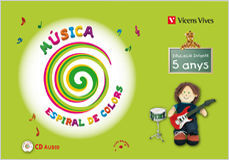 MÚSICA 5 ANYS (ESPIRAL COLORS) BALEARES