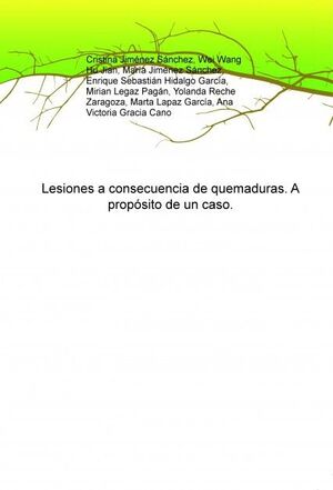 LESIONES A CONSECUENCIA DE QUEMADURAS : A PROPÓSITO DE UN CASO