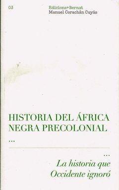 HISTORIA DEL AFRICA NEGRA PRECOLONIAL