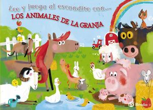 LEE Y JUEGA AL ESCONDITE CON... LOS ANIMALES DE LA GRANJA.BRUÑO-INF-DURA