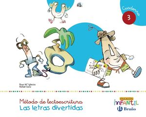 LAS LETRAS DIVERTIDAS CUADERNO 3