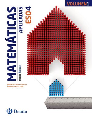 CÓDIGO BRUÑO MATEMÁTICAS APLICADAS 4 ESO - 3 VOLÚMENES