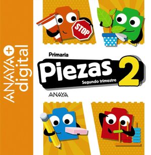 PIEZAS 2. SEGUNDO TRIMESTRE. PRIMARIA. ANAYA + DIGITAL.