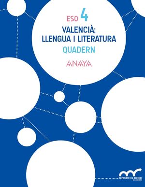 VALENCIÀ: LLENGUA I LITERATURA 4. QUADERN.