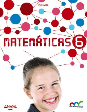 MATEMÁTICAS 6. (CON RESOLUCIÓN DE PROBLEMAS 6).