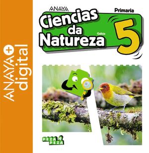CIENCIAS DA NATUREZA 5. PRIMARIA. ANAYA + DIGITAL.