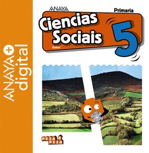 CIENCIAS SOCIAIS 5. PRIMARIA. ANAYA + DIGITAL.