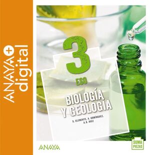 BIOLOGÍA Y GEOLOGÍA 3. ESO. ANAYA + DIGITAL. (COLEGIOS BILINGÜES)