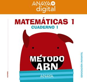 MATEMÁTICAS ABN. MATEMÁTICAS ABN. NIVEL 1. CUADERNO 1 ANAYA + DIGITAL.