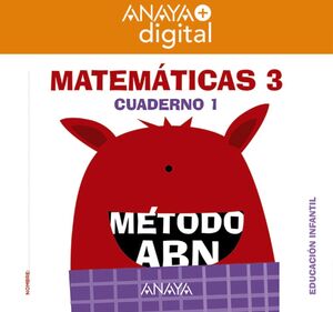 MATEMÁTICAS ABN  MATEMÁTICAS ABN. NIVEL 3. CUADERNO 1 ANAYA + DIGITAL.