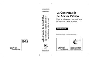 LA CONTRATACIÓN DEL SECTOR PÚBLICO