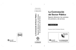 LA CONTRATACIÓN DEL SECTOR PÚBLICO