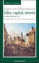 VALOR, CAPITAL, INTERES. MANUSCRITO DE 1876