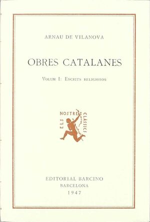 OBRES CATALANES -ARNAU VILANOV